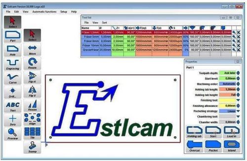 Estlcam 11,244 Crack + Activation Key for (2D/3D) Free download estlcam
