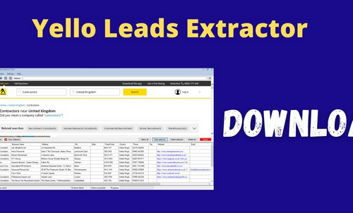 Yellow Leads Extractor 8.5.5 With Crack Free Download [Latest] Yellow