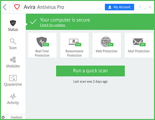 Avira Antivirus Pro 2021 Crack + Activation Code [Latest Version] avira
