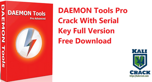 Daemon Tools Pro 11.1.0.2037 Crack + Serial Key 2023 - Kali Software Crack Daemon