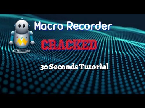 Macro Recorder Enterprise 2 Free Download - Crack World - All Crack World Recorder