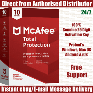 McAfee Total Protection 2019 Crack + Product Key Full version McAfee