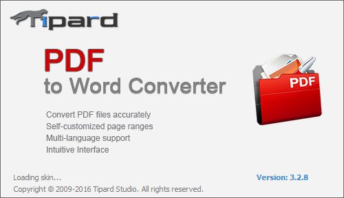 Tipard PDF to Word Converter 3.3.32 with crack download Free [2022] Word