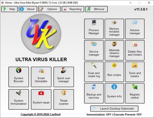 UVK Ultra Virus Killer 11.3.8.1 Crack +Product Key Free Download Virus