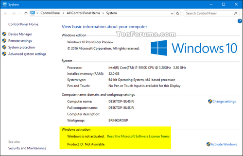 Windows 10 Activator with Product Keys for 32-64 Bits OS Windows