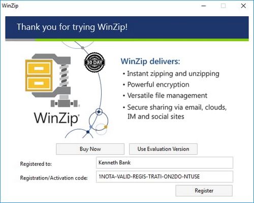 Working Free Activation Codes for Winzip 2022 - Crack o Winzip